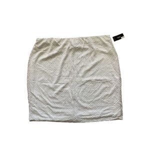 Alfani Women NWT White Lace Skirt Women’s Size 18